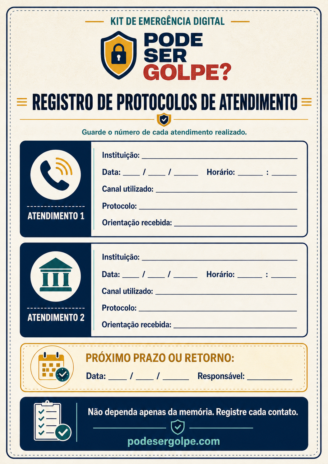 Registro de protocolos